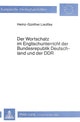 Book cover of: Der Wortschatz im Englischunterricht der Bundesrepublik Deutschland und der DDR