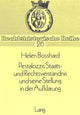 Book cover of: Pestalozzis Staats- und Rechtsverstaendnis und seine Stellung in der Aufklaerung