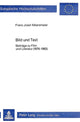 Book cover of: Bild und Text