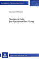 Book cover of: Tendenzschutz bei Konzernverflechtung