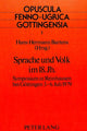 Book cover of: Sprache und Volk im 18. Jahrhundert
