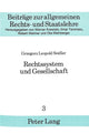 Book cover of: Rechtssystem und Gesellschaft