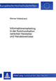 Book cover of: Informationsmarketing in der Kommunikation zwischen Hersteller und Handelsvertreter