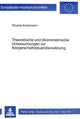 Book cover of: Theoretische und oekonometrische Untersuchungen zur Koerperschaftsteuerueberwaelzung. By: Ricarda Kampmann
