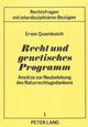 Book cover of: Recht und genetisches Programm