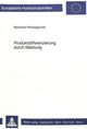 Book cover of: Produktdifferenzierung durch Werbung