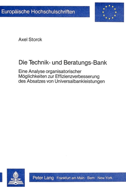Book cover of: Die Technik- und Beratungs-Bank