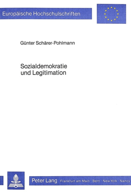 Book cover of: Sozialdemokratie und Legitimation