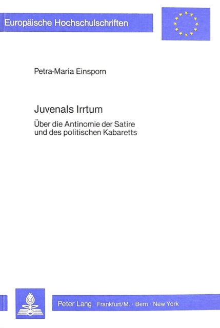Book cover of: Juvenals Irrtum