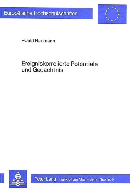 Book cover of: Ereigniskorrelierte Potentiale und Gedaechtnis