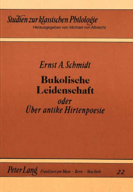 Book cover of: Bukolische Leidenschaft