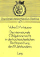 Book cover of: Das Internationale Obligationenrecht in der hoechstrichterlichen Rechtsprechung des 19. Jahrhunderts