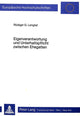 Book cover of: Eigenverantwortung und Unterhaltspflicht zwischen Ehegatten