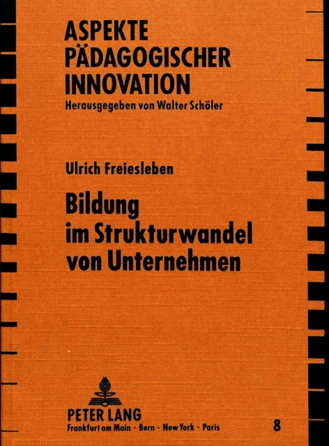 Book cover of: Bildung im Strukturwandel von Unternehmen