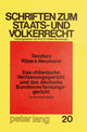 Book cover of: Das chilenische Verfassungsgericht und das deutsche Bundesverfassungsgericht - Ein Rechtsvergleich -