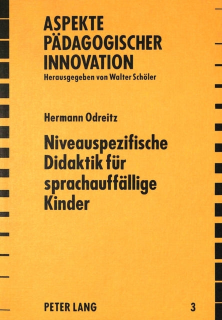 Book cover of: Niveauspezifische Didaktik fuer sprachauffaellige Kinder