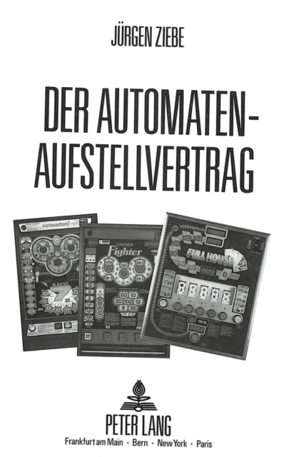 Book cover of: Der Automatenaufstellvertrag