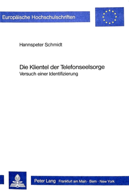 Book cover of: Die Klientel der Telefonseelsorge