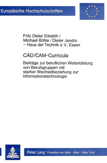 Book cover of: CAD/CAM-Curricula