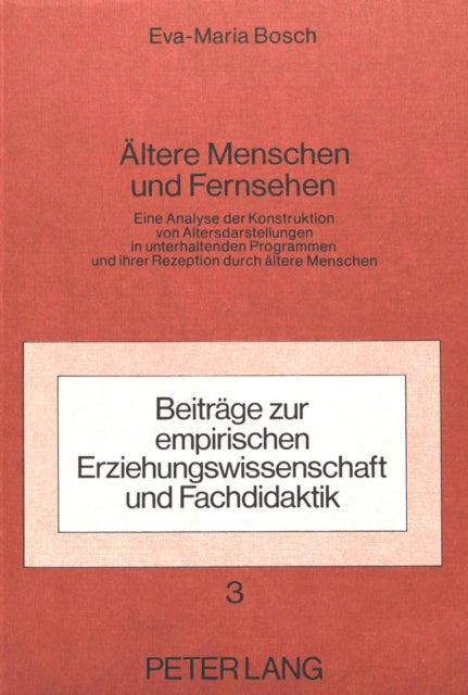 Book cover of: Aeltere Menschen und Fernsehen