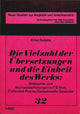 Book cover of: Die Vielzahl der Uebersetzungen und die Einheit des Werks