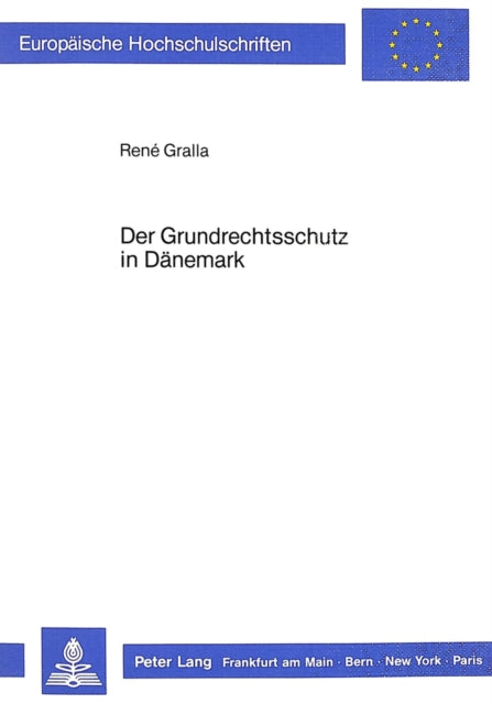 Book cover of: Der Grundrechtsschutz in Daenemark