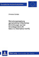 Book cover of: Benutzungsregelung gemeindlicher Oeffentlicher Einrichtungen auf der Grundlage des  35 Satz 2 3. Alternative VwVfG