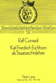 Book cover of: Karl Friedrich Eichhorn als Staatsrechtslehrer