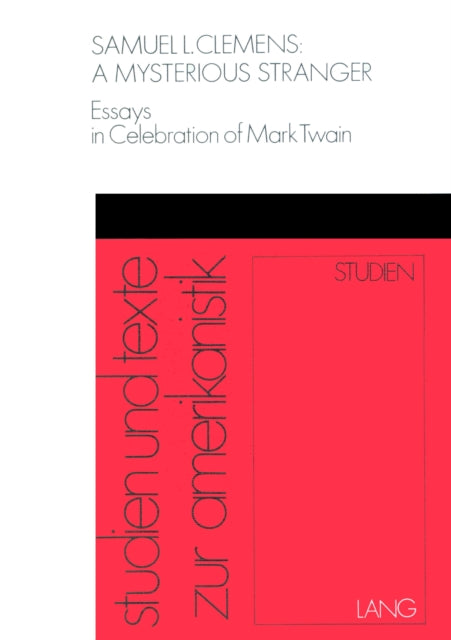 Book cover of: Samuel Langhorne Clemens. By: Hans Borchers