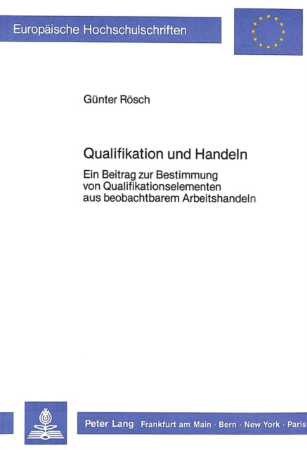 Book cover of: Qualifikation und Handeln