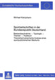Book cover of: Sportzeitschriften in der Bundesrepublik Deutschland