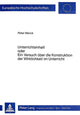 Book cover of: Unterrichtsinhalt- oder