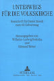 Book cover of: Unterwegs fuer die Volkskirche