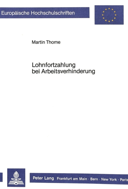 Book cover of: Lohnfortzahlung bei Arbeitsverhinderung