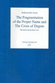 Book cover of: Fragmentation of the Proper Name and the Crisis of Degree. By: Radhauan Amara