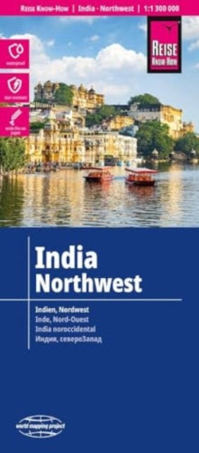 Book cover of: India Northwest Map