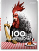 Book cover of: 100 Illustrators