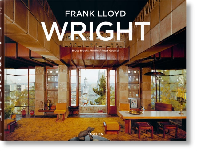 Book cover of: Frank Lloyd Wright. By: Bruce Brooks Pfeiffer
