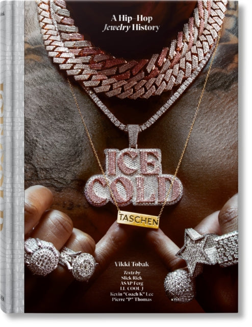 Book cover of: Ice Cold. A Hip-Hop Jewelry History. By: Vikki Tobak