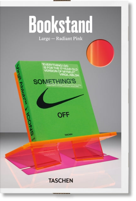 Book cover of: Bookstand. Large. Radiant Pink. By: Taschen