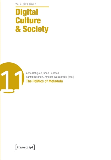 Book cover of: Digital Culture & Society (DCS) – Vol. 6, Issue 2/2020 – Laborious Play and Playful Work II. By: Anna Dahlgren