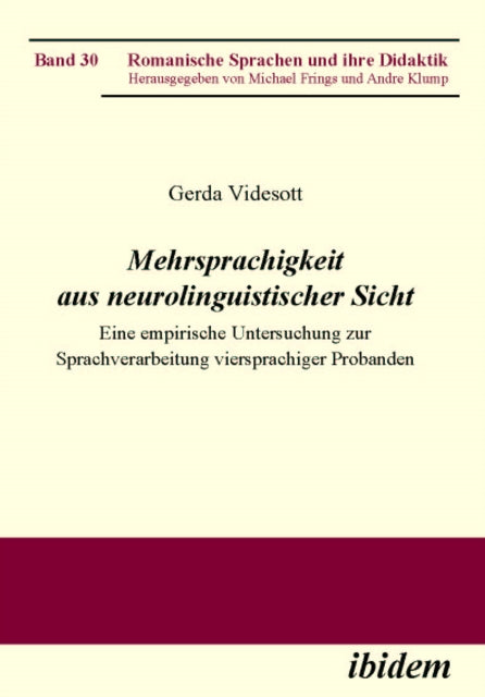 Book cover of: Mehrsprachigkeit aus neurolinguistischer Sicht