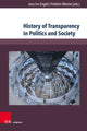 Book cover of: History of Transparency in Politics and Society