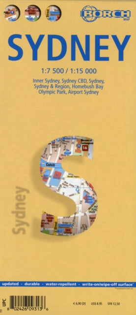 Book cover of: Sydney, Borch Map