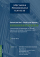 Book cover of: Sprache Als Wert - Werte in Der Sprache. By: Claudia Woldt