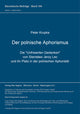 Book cover of: Der polnische Aphorismus