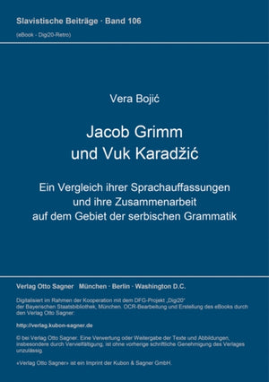 Jacob Grimm und Vuk Karadzic