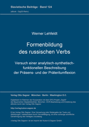 Formenbildung des russischen Verbs
