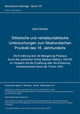 Book cover of: Stilistische und verbalsyntaktische Untersuchungen zum Moskovitischen Prunkstil des 16. Jahrhunderts