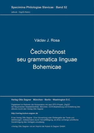 Cechorecnost seu grammatica linguae Bohemicae